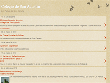 Tablet Screenshot of colegiodesanagustin.blogspot.com