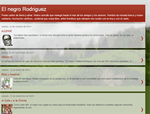 Tablet Screenshot of elnegrorodriguez.blogspot.com