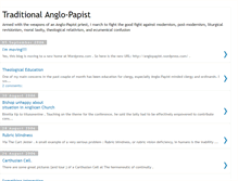 Tablet Screenshot of anglopapist.blogspot.com