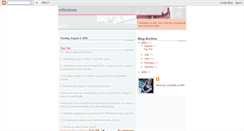 Desktop Screenshot of kylas-reflections.blogspot.com