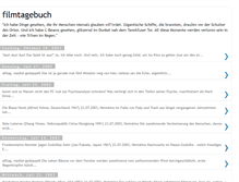 Tablet Screenshot of filmtagebuch.blogspot.com