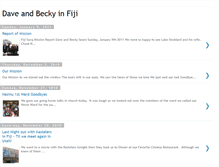 Tablet Screenshot of daveandbeckyinfiji.blogspot.com