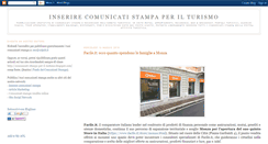 Desktop Screenshot of comunicati-stampa-per-il-turismo.blogspot.com