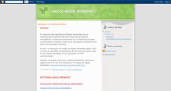 Desktop Screenshot of amigosmiguelhernandez.blogspot.com