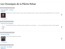 Tablet Screenshot of flechepoilue.blogspot.com