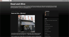 Desktop Screenshot of dead-and-alive-radio.blogspot.com