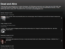 Tablet Screenshot of dead-and-alive-radio.blogspot.com