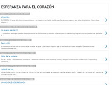 Tablet Screenshot of esperanzaparaelcorazon.blogspot.com