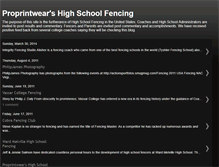 Tablet Screenshot of highschoolfencing.blogspot.com