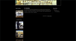 Desktop Screenshot of pfcontracting.blogspot.com