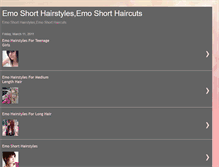 Tablet Screenshot of emoshorthairstyles.blogspot.com