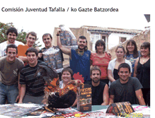 Tablet Screenshot of comisionjuventudtafalla.blogspot.com