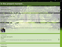 Tablet Screenshot of inthepresentmomentmom.blogspot.com
