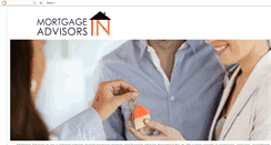 Desktop Screenshot of mortgageadvisorsin.blogspot.com