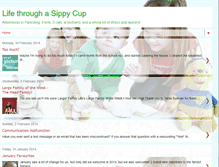 Tablet Screenshot of lifethruasippycup.blogspot.com