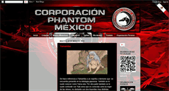 Desktop Screenshot of corporacionphantom.blogspot.com