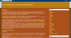 Desktop Screenshot of hans-memling-hublog.blogspot.com