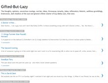 Tablet Screenshot of gifted-but-lazy.blogspot.com