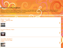Tablet Screenshot of bharuchinfo.blogspot.com