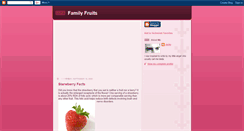 Desktop Screenshot of familyfruits.blogspot.com