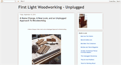 Desktop Screenshot of firstlightwoodworking.blogspot.com