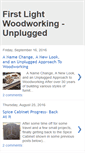 Mobile Screenshot of firstlightwoodworking.blogspot.com