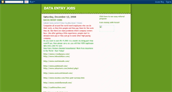 Desktop Screenshot of datajob2u.blogspot.com