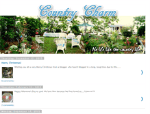 Tablet Screenshot of country-charm.blogspot.com