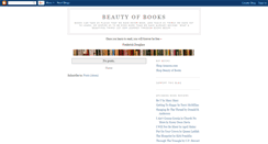 Desktop Screenshot of beauty-of-books.blogspot.com