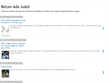 Tablet Screenshot of belumpiadajudul.blogspot.com