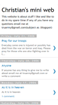 Mobile Screenshot of christiansminiweb.blogspot.com