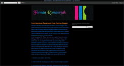 Desktop Screenshot of firmanromansyah.blogspot.com