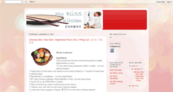 Desktop Screenshot of myblisskicthen.blogspot.com