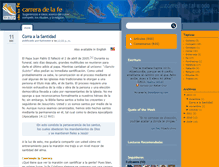 Tablet Screenshot of carrera-de-la-fe.blogspot.com