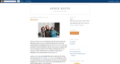 Desktop Screenshot of annie-knits.blogspot.com