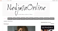 Desktop Screenshot of nedjmaonline.blogspot.com