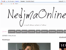 Tablet Screenshot of nedjmaonline.blogspot.com