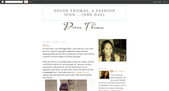 Desktop Screenshot of devonthomasicon.blogspot.com