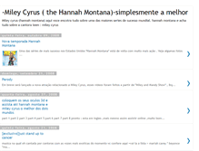 Tablet Screenshot of miley-and-hannah.blogspot.com