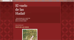 Desktop Screenshot of elvuelodelashadas.blogspot.com
