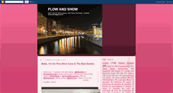Desktop Screenshot of flowandshow.blogspot.com