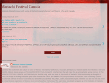 Tablet Screenshot of mariachifestivalcanada.blogspot.com
