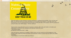 Desktop Screenshot of nutmeg-state-conservative.blogspot.com