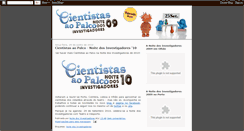 Desktop Screenshot of cientistasaopalco.blogspot.com