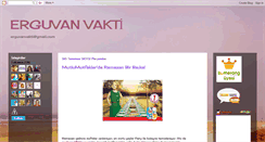 Desktop Screenshot of erguvanvakti.blogspot.com