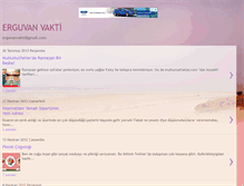 Tablet Screenshot of erguvanvakti.blogspot.com