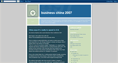 Desktop Screenshot of businesschinaconference.blogspot.com