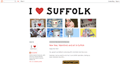 Desktop Screenshot of ilovesuffolk.blogspot.com
