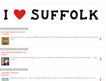 Tablet Screenshot of ilovesuffolk.blogspot.com
