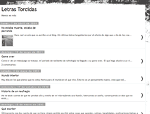 Tablet Screenshot of letrastorcidas.blogspot.com